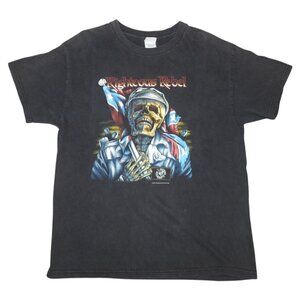 Vintage Righteous Rebel Rebel Rider Thunder Sportswear T-shirt Adult Large